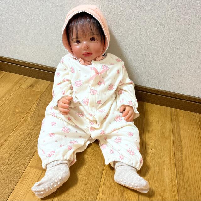 リボーンドール 小麦肌の女の子 トドラー 赤ちゃん 人形 リアル