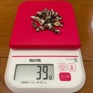 歯科 金属 除去冠 パラジウム 金パラ Agなど39g(歯ブラシ/デンタルフロス)