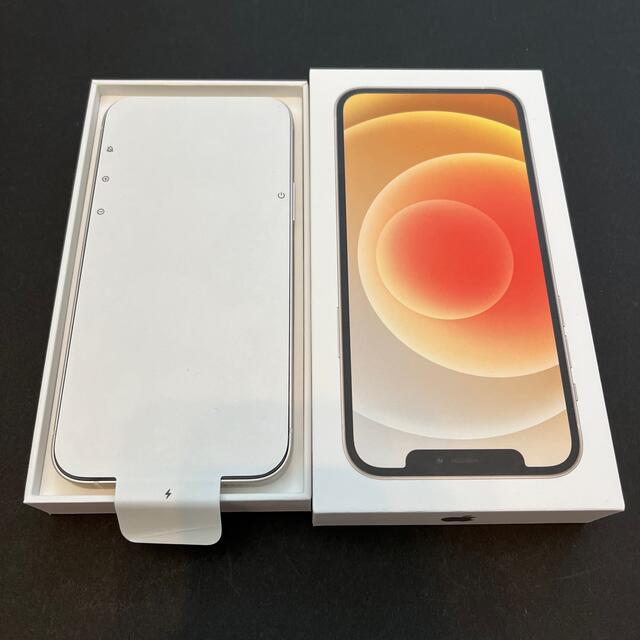 現金特価】 iPhone - ほぼ新品 本体 ホワイト64G iphone12