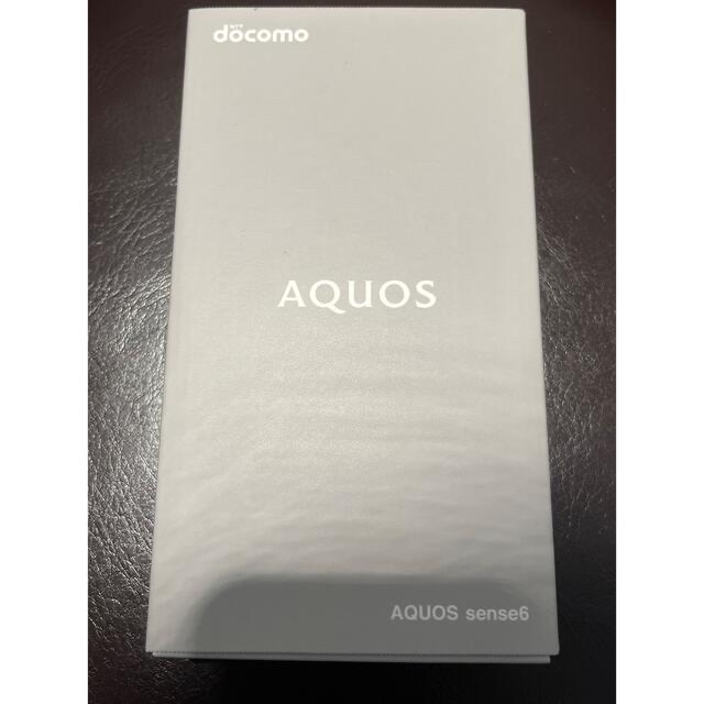 スマホ/家電/カメラdocomo AQUOS sense6 SH-54B ブラック