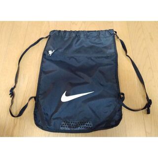 ナイキ(NIKE)の★良品★NIKE★ナップサック★黒/白★約４７×３０ｃｍ★(バッグパック/リュック)