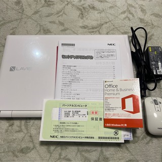 エヌイーシー(NEC)の【美品】NEC LaVie Note Standard PC-NS700JAW(ノートPC)