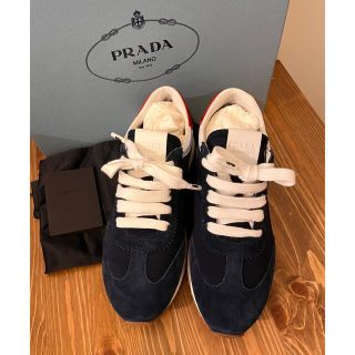 プラダ(PRADA)の新品未使用　プラダ　スニーカー　スウェード (スニーカー)