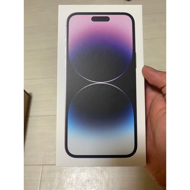 Apple(アップル)の新品 iPhone 14 Pro Max 256GB ディープパープル スマホ/家電/カメラのスマートフォン/携帯電話(スマートフォン本体)の商品写真