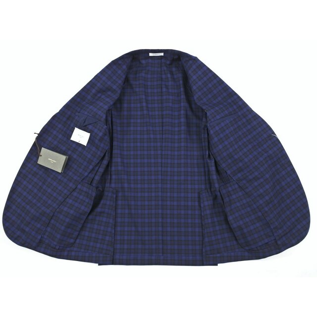 新品アウトレット】ボリオリ BOGLIOLI K.JACKET チェック ウール 3つ