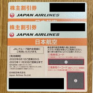 JAL(日本航空) - JAL 日本航空 株主優待券 2枚