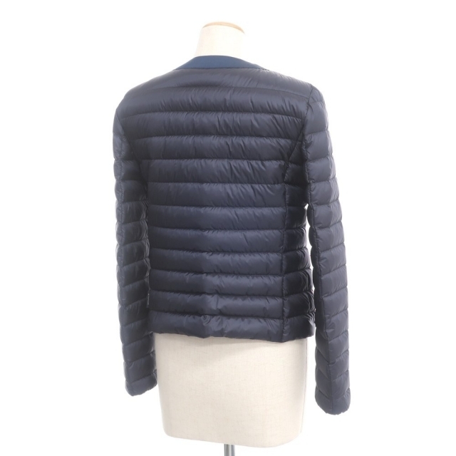 MONCLER(モンクレール)の【中古】モンクレール MONCLER OSSAU ナイロン ツイード ダウンジャケット ブルゾン【サイズ1】【レディース】 レディースのジャケット/アウター(ダウンジャケット)の商品写真