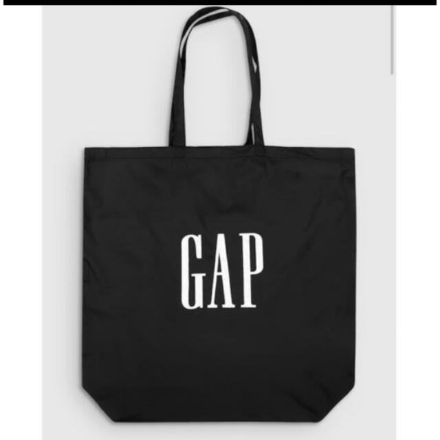 GAP(ギャップ)の新品★ gap エコバッグ　黒色　トートバッグ レディースのバッグ(エコバッグ)の商品写真