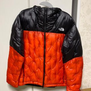 ノースフェイス(THE NORTH FACE) オレンジ ダウンジャケット(メンズ