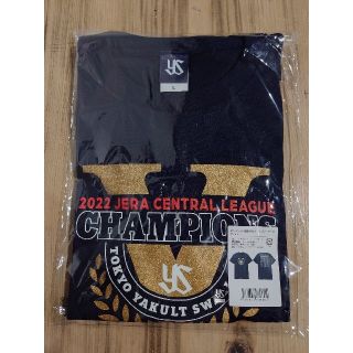 トウキョウヤクルトスワローズ(東京ヤクルトスワローズ)の東京ヤクルトスワローズ Tシャツ Lサイズ セリーグ 優勝 ネイビー 2022(記念品/関連グッズ)