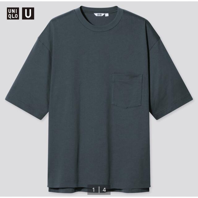 UNIQLO(ユニクロ)の【即日発送】クルーネックTシャツ(半袖)Mサイズ メンズのトップス(Tシャツ/カットソー(半袖/袖なし))の商品写真