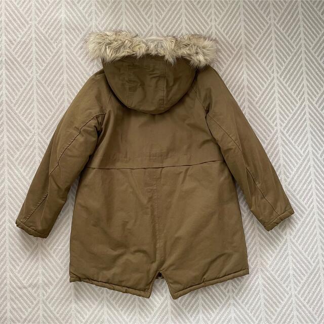 ZARA KIDS(ザラキッズ)の《美品》ZARA KIDS / モッズコート / ファー付き / 140cm キッズ/ベビー/マタニティのキッズ服女の子用(90cm~)(コート)の商品写真