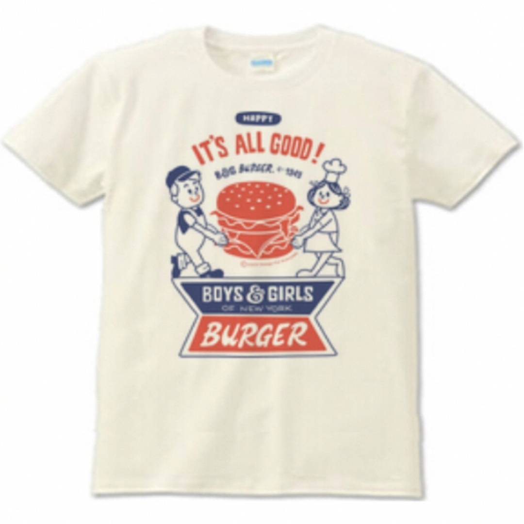 UnitedAthle(ユナイテッドアスレ)のTシャツ ハンバーガー ポテト バーガーキング ウェンディーズ マック モス 肉 メンズのトップス(Tシャツ/カットソー(半袖/袖なし))の商品写真