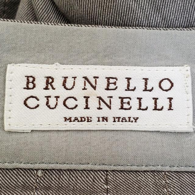 BRUNELLO CUCINELLI(ブルネロクチネリ)のブルネロクチネリ 長袖シャツブラウス L - レディースのトップス(シャツ/ブラウス(長袖/七分))の商品写真