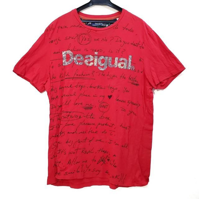 DESIGUAL(デシグアル)のデシグアル 半袖Tシャツ サイズXL美品  - レディースのトップス(Tシャツ(半袖/袖なし))の商品写真