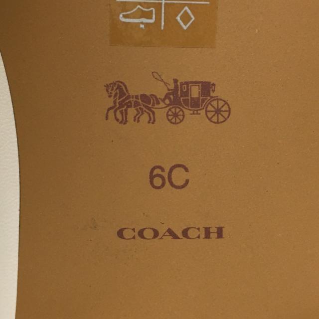 COACH(コーチ)のコーチ ミュール 6C レディース - レザー レディースの靴/シューズ(ミュール)の商品写真