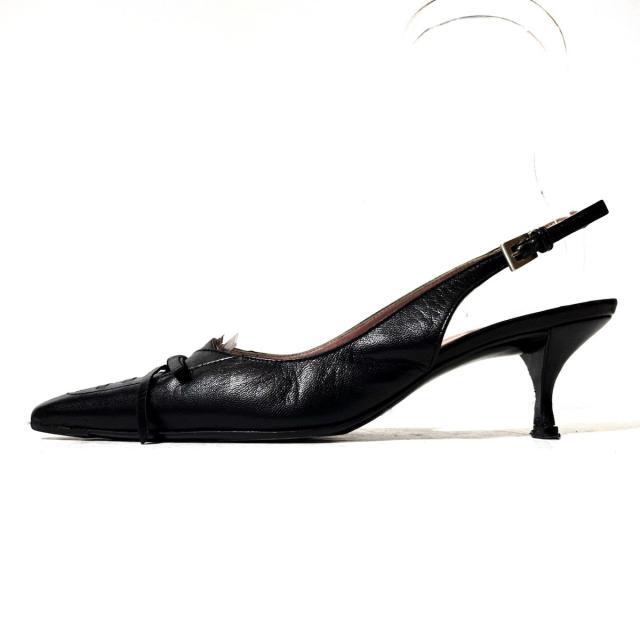 PRADA(プラダ)のプラダ サンダル 35 レディース - 黒 レディースの靴/シューズ(サンダル)の商品写真