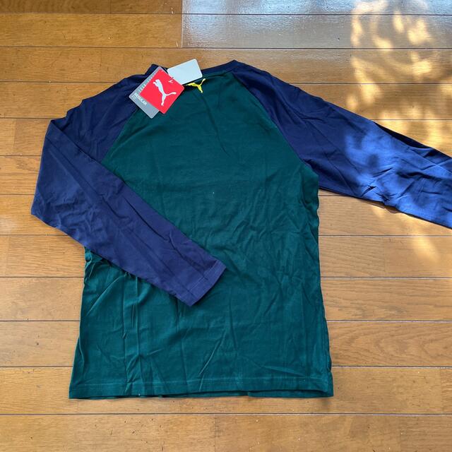 PUMA(プーマ)の新品⭐︎プーマ⭐︎ロンＴ⭐︎160センチ キッズ/ベビー/マタニティのキッズ服男の子用(90cm~)(Tシャツ/カットソー)の商品写真