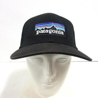 パタゴニア(patagonia)のパタゴニア キャップ美品  - 黒×マルチ(キャップ)