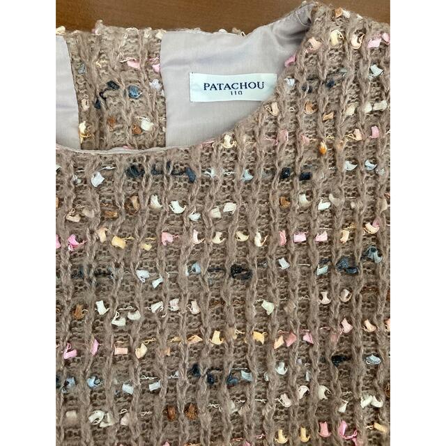 PATACHOU(パタシュー)の秋〜冬お出かけワンピース♫ キッズ/ベビー/マタニティのキッズ服女の子用(90cm~)(ワンピース)の商品写真