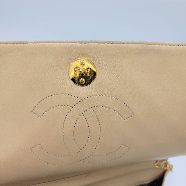 CHANEL 正規品 ショルダーバッグ ベージュレディース