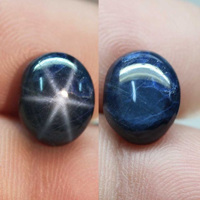 【天然大粒スターサファイアルース 7.36ct:9967】Sapphire