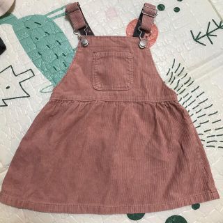 ザラ(ZARA)のZARA ジャンパースカート　コーデュロイ　86(スカート)