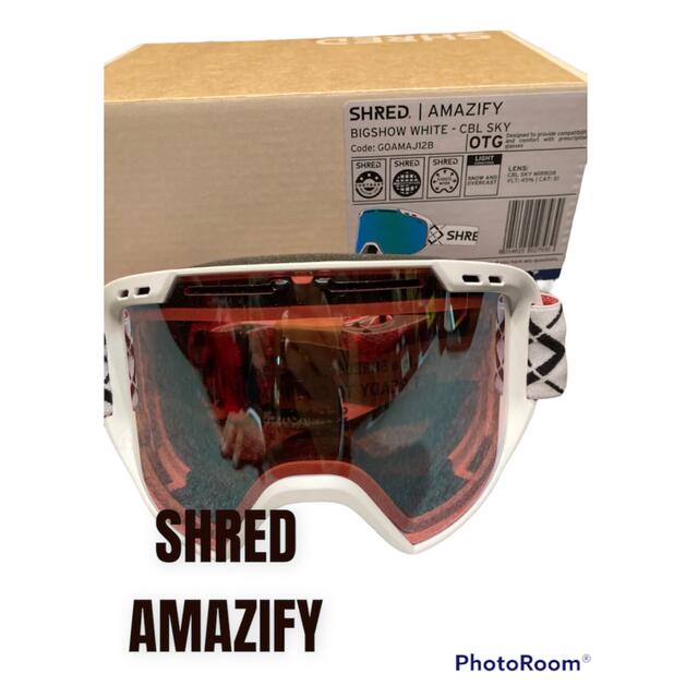 SHRED AMAZIFY ゴーグル スノーボード