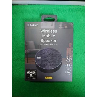 Bluetooth ワイヤレスモバイルスピーカー　未開封 未使用品(スピーカー)
