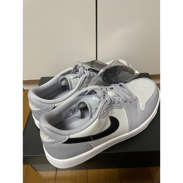 NIKE(ナイキ)のNike Air Jordan 1 Low Golf Wolf Grey  メンズの靴/シューズ(スニーカー)の商品写真