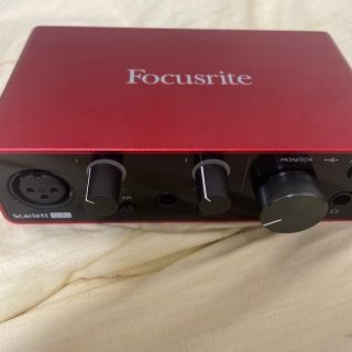 Focusrite USB ScarlettSolo オーディオインターフェース