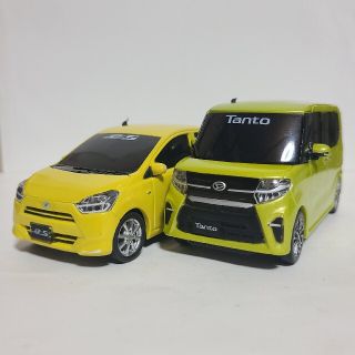 ダイハツ(ダイハツ)のダイハツ ミライース&タント プルバックカー 2台セット(ミニカー)