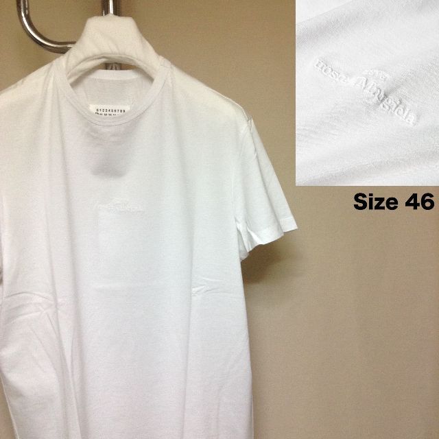 新品 46 マルジェラ 20aw ロゴ反転Tシャツ 白白 294 www.bookbuzz.net