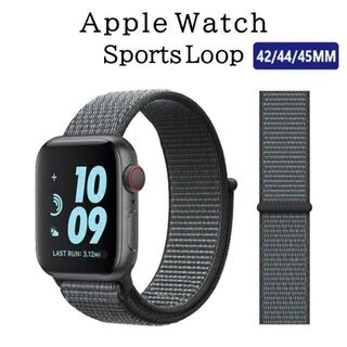 アップルウォッチ(Apple Watch)のApple Watch バンド ＃3 ストームグレイ 42/44/45(その他)