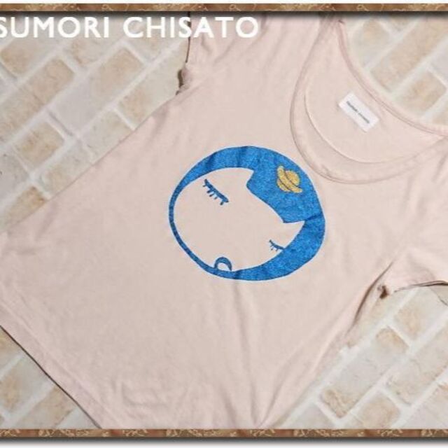 TSUMORI CHISATO - ツモリチサト プリントカットソー 薄ピンクの通販 by 青葉's shop｜ツモリチサトならラクマ