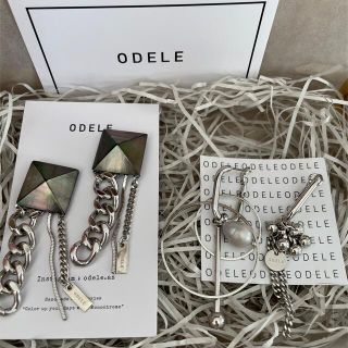 ひょんひょん様専用 ODELE ビアス 2点セット(ピアス)