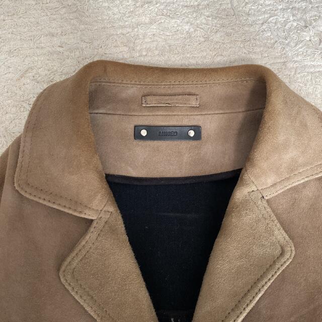 MINEDENIM Suede Leather Denim 4B JKT