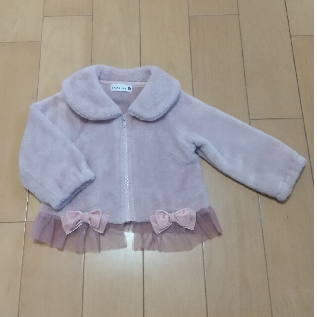 Branshes(ブランシェス)のアウター 80 ブランシェス くすみピンク branshes キッズ/ベビー/マタニティのベビー服(~85cm)(ジャケット/コート)の商品写真