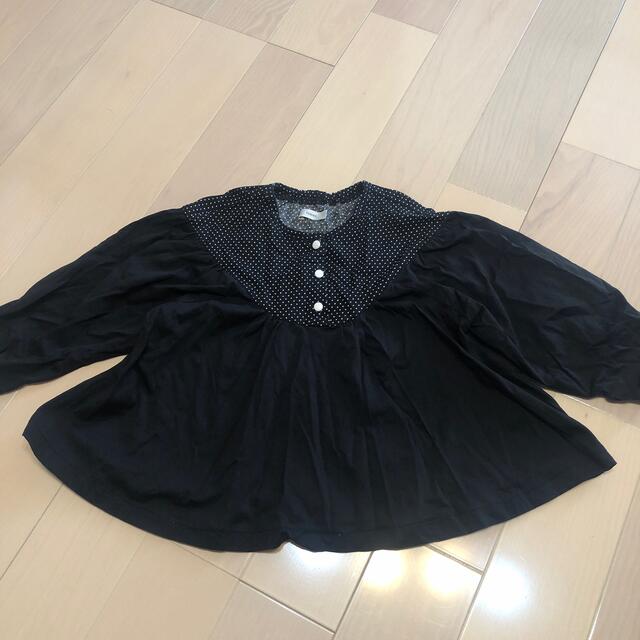 あーさん専用☆nous ブラウス☆カーディガンセット キッズ/ベビー/マタニティのキッズ服女の子用(90cm~)(ブラウス)の商品写真