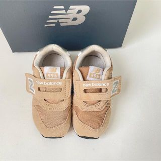 ニューバランス(New Balance)のニューバランス　ベージュ　14cm スニーカー　ベビーシューズ　キッズシューズ(スニーカー)