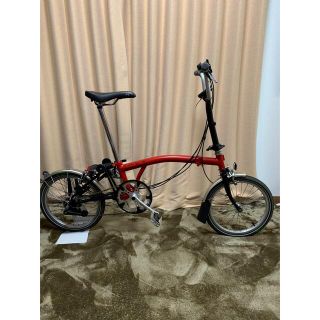 ブロンプトン(BROMPTON)のソウルバード様専用　プロンプトン　美品　純正フロントバック付(自転車本体)