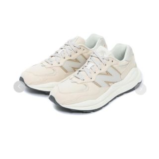 ニューバランス(New Balance)の【新品タグ付き】New Balance W5740 24.5 ベージュ(スニーカー)