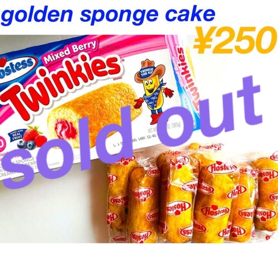 食品/飲料/酒????????Golden Sponge Cake????????Mixed Berry