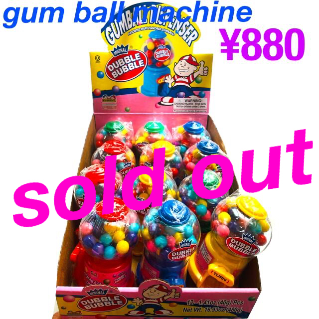 ????????gum ball machine????????菓子/デザート