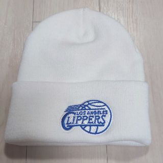 90s 未使用 TEXACE ニット帽  NBA クリッパーズ CLIPPERS(ニット帽/ビーニー)