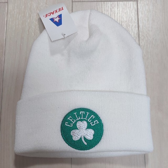 90s 新品 TEXACE ニット帽 セルティックス NBA CELTICS