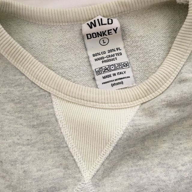 Plage プラージュ　WILD DONKEY　 ロゴスウェット