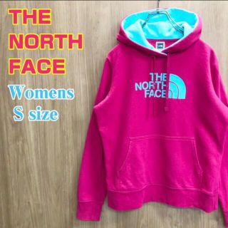 ザノースフェイス(THE NORTH FACE)の【THE NORTH FACE】ビッグロゴ ウィメンズ 長袖パーカー ピンク M(パーカー)