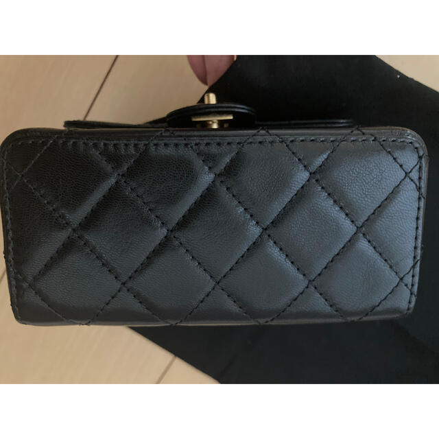 CHANEL(シャネル)の専用　22K最新　CHANEL ミニフラップバッグ　ミニマトラッセ　黒 レディースのバッグ(ショルダーバッグ)の商品写真