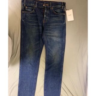 celine - 未使用品 セリーヌ 19AW エディ インディゴ ダークストーン ... 未使用品 セリーヌ 19AW エディ インディゴ ダークストーン デニム28